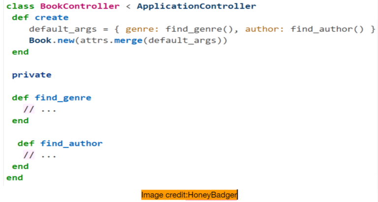 Rails service onjects example